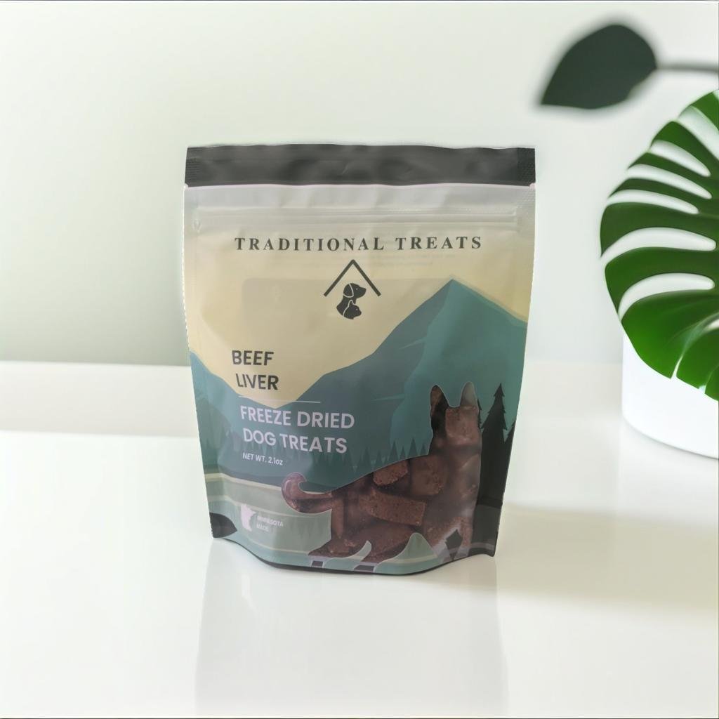 Traditional Freeze Dried Dog Treats- Beef Liver