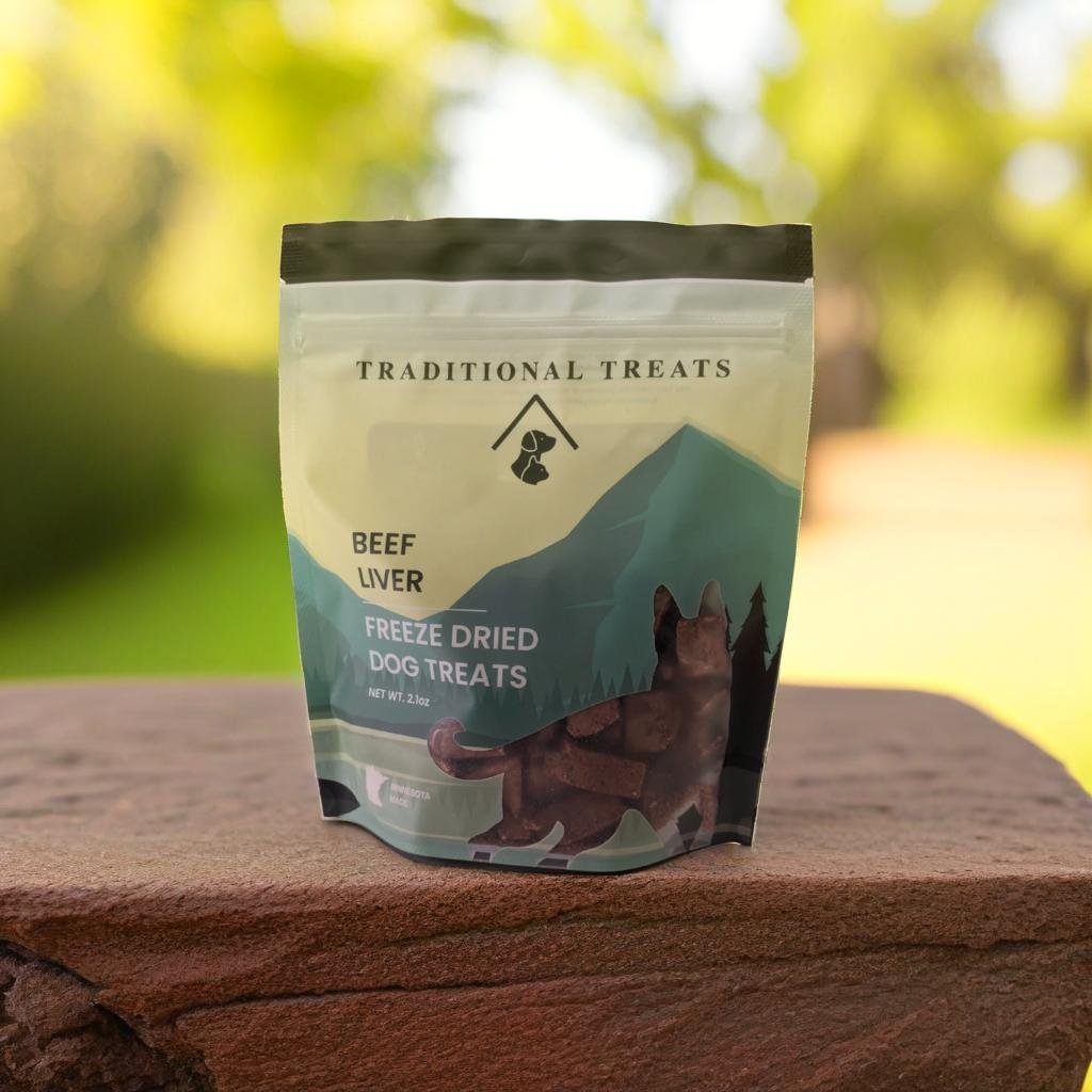 Traditional Freeze Dried Dog Treats- Beef Liver